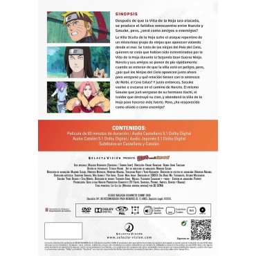 Naruto Shippuden Película 1. Naruto Shippuden: La Película [DVD]