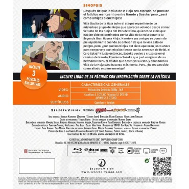 Naruto Shippuden Película 2. Naruto Shippuden: Vínculos [Blu-ray]