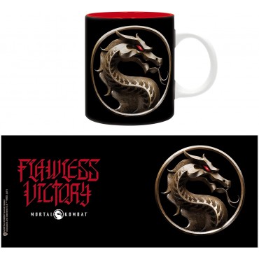 Taza Flawless Victory Mortal Kombat Cerámica 320 mls