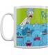 Taza Mr. Meeseeks Rick Y Morty Cerámica 320 mls