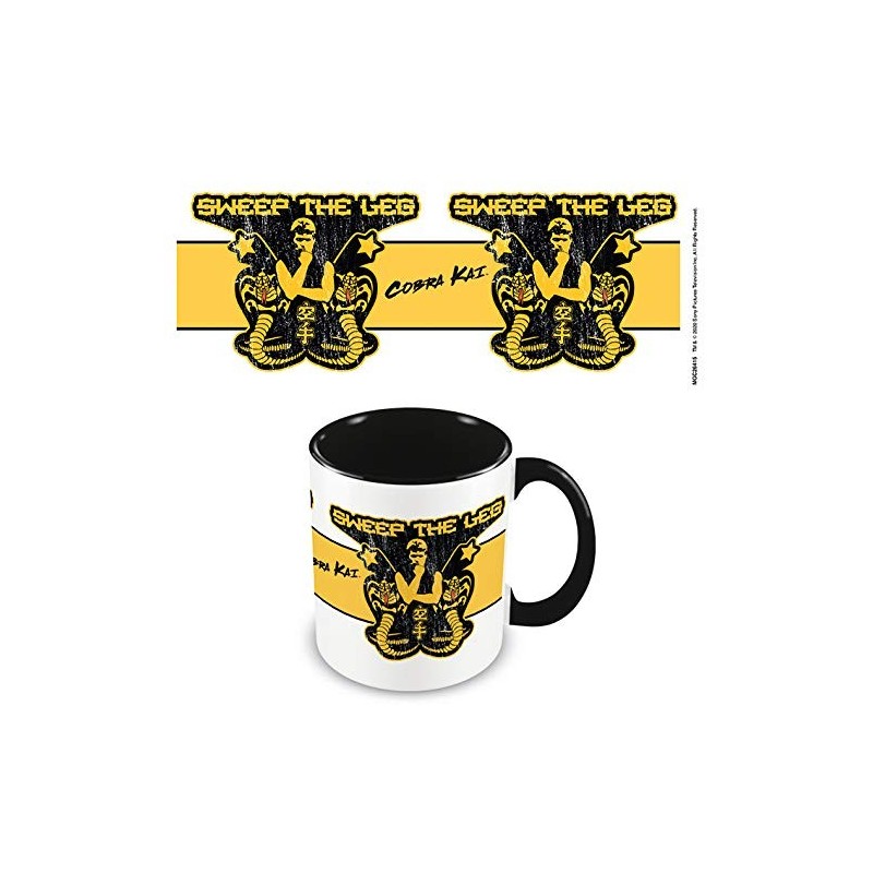 Taza Sweep The Leg Cobra Kai Cerámica 320 mls