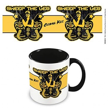 Taza Sweep The Leg Cobra Kai Cerámica 320 mls