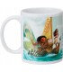 Taza Velero Vaiana Moana Disney Cerámica 320 mls