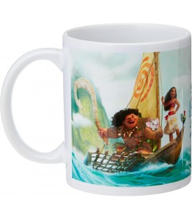 Taza Velero Vaiana Moana Disney Cerámica 320 mls