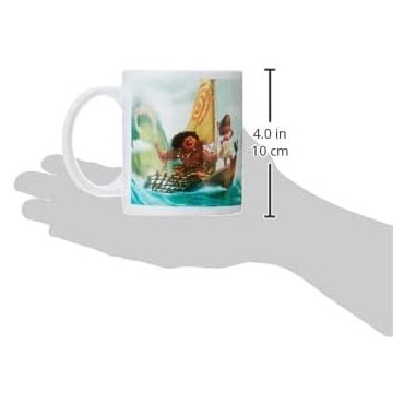 Taza Velero Vaiana Moana Disney Cerámica 320 mls