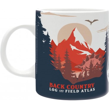 Taza Parque Nacional Jurassic World Dominion Cerámica 320 mls