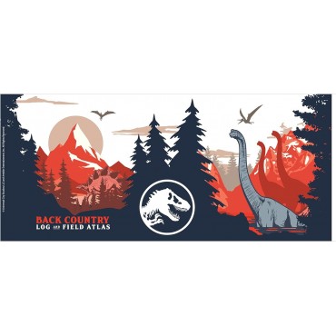 Taza Parque Nacional Jurassic World Dominion Cerámica 320 mls