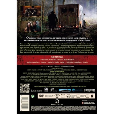 JEEPERS CREEPERS REBORN. PelÃ­cula. DVD [DVD]