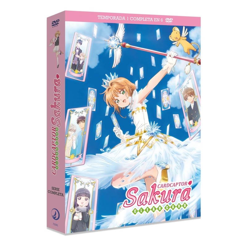 SAKURA CARDCAPTOR CLEAR CARD T1 COMPLETA - DVD [DVD]