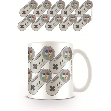 Taza SNES Controller Nintendo Cerámica 320 mls