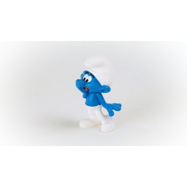 Figura Pitufo Miedoso 5,5 cms