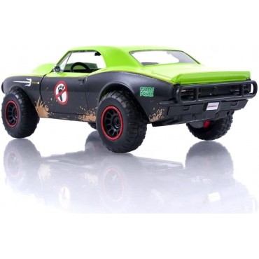 Réplica Chevrolet Camaro Hollywood Rides 1967 Y Figura Raphael Las Tortugas Ninja Teenage Mutant Ninja Turtles 20 cms