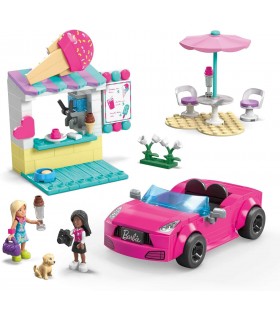 Kit De Construcción Barbie Convertible Y Heladería Sueños De Malibú Mega 226 Piezas
