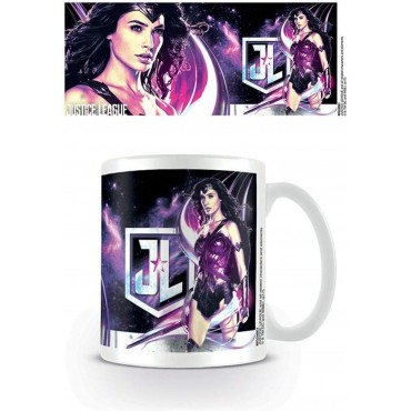 Taza Wonder Woman Rosa Starlight Justice League DC Cerámica 315 mls