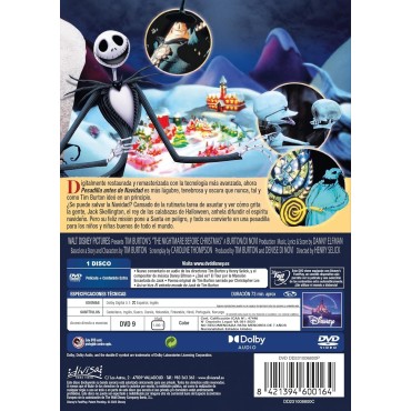The Nightmare Before Christmas [DVD]
