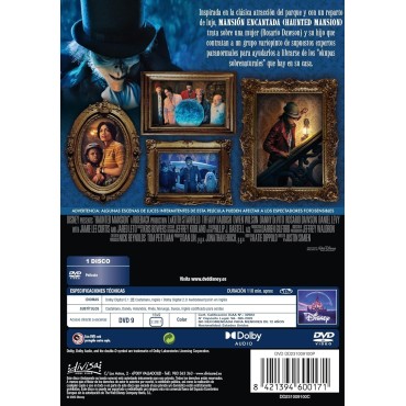 Mansion Encantada (Haunted Mansion) (2023) (DVD) [DVD]