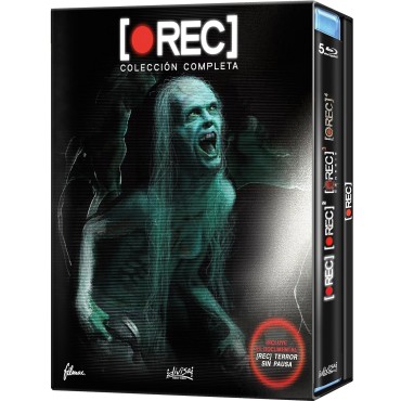 [REC]  Saga REC 5 discos (4 películas + Documental: Rec Terror Sin Pausa + Libro 64 Págs) [Blu-ray] (2007, 2009, 2012, 2014)