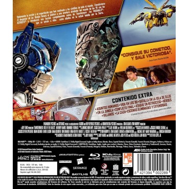 Transformers: El Despertar de las Bestias (Transformers: Rise Of The Beasts) (Blu-ray) [Blu-ray]