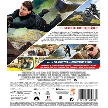 Misión Imposible: Sentencia Mortal - Parte 1 [Blu-ray] (2023) Mission: Impossible - Dead Reckoning - Part One