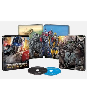 Transformers: El Despertar de las Bestias (Steelbook 2) (Transformers: Rise Of The Beasts) (4K UHD + Blu-ray) [Blu-ray]