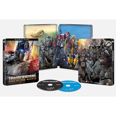 Transformers: El Despertar de las Bestias (Steelbook 2) (Transformers: Rise Of The Beasts) (4K UHD + Blu-ray) [Blu-ray]