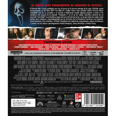 Scream 3 (4K UHD) [Blu-ray]
