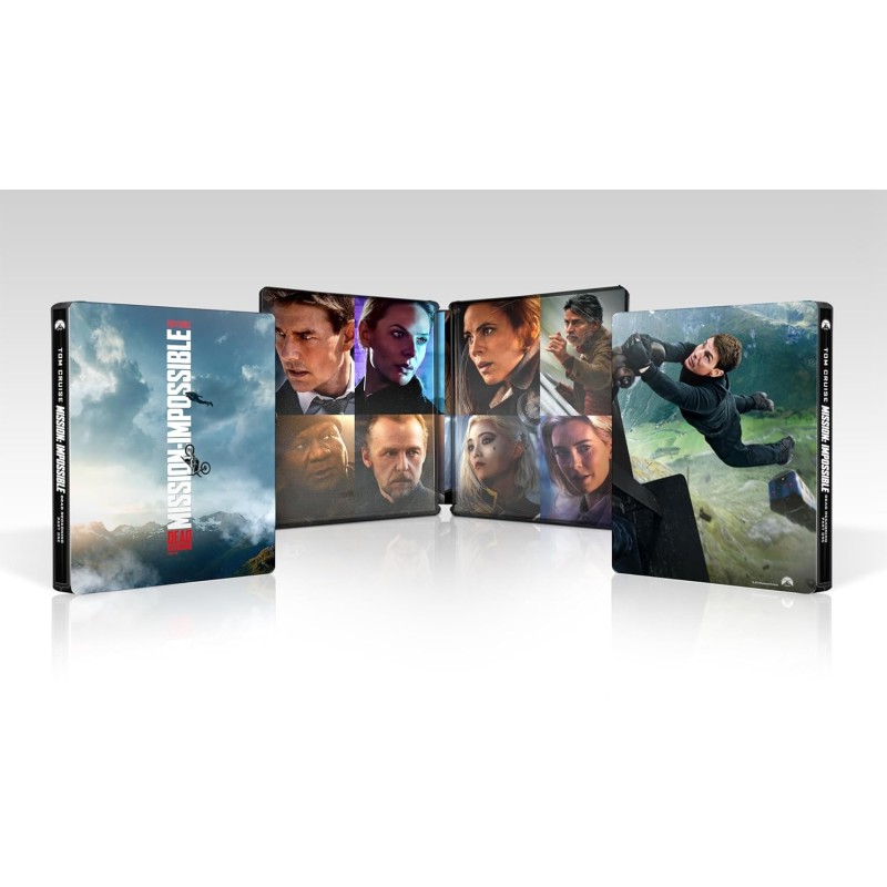 Mision Imposible: Sentencia Mortal (Parte 1) (Steelbook) (Mission: Impossible, Dead Reckoning, Part One) (4K UHD + Blu-ray + Blu
