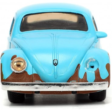 Réplica Volkswagen Escarabajo Y Figura Stitch Lilo & Stitch Disney 14 cms
