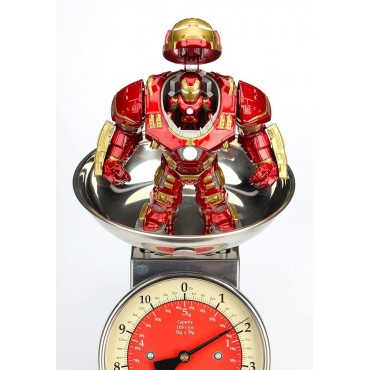 Figura Hulkbuster Y Iron-Man The Infinity Saga Marvel Metalfigs 5-15 cms