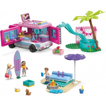 Kit De Construcción Barbie Aventura Camper De Los Sueños 580 Piezas