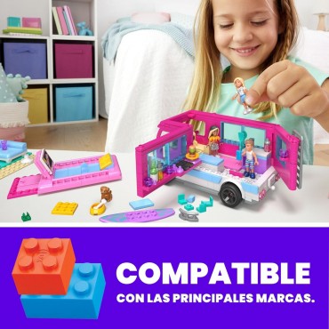 Kit De Construcción Barbie Aventura Camper De Los Sueños 580 Piezas
