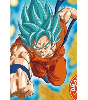 Cojín Son Goku Dragon Ball Super Naranja 40 x 40 cms