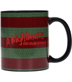 Taza Colores Freddy Krueger Pesadilla En Elm Street Cerámica 320 mls