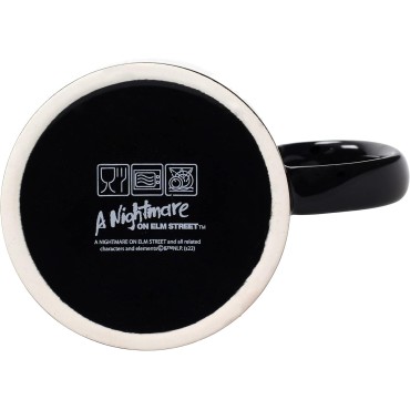 Taza Colores Freddy Krueger Pesadilla En Elm Street Cerámica 320 mls 