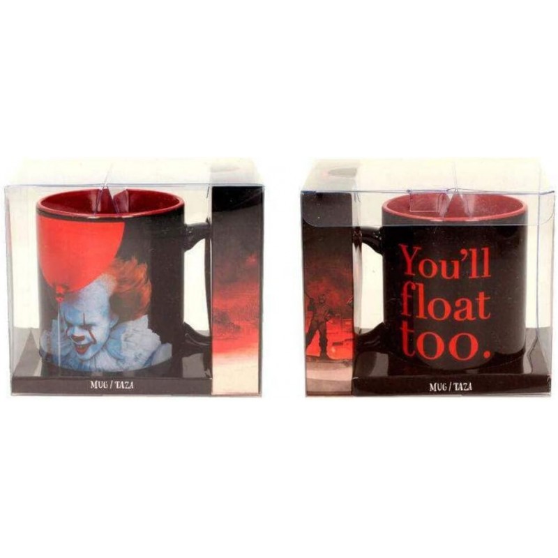 Taza Pennywise You'll Float Too It Cerámica 320 mls