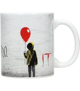 Taza You'll Float Too It Cerámica 320 mls
