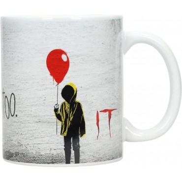 Taza You'll Float Too It Cerámica 320 mls
