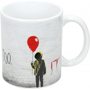 Taza You'll Float Too It Cerámica 320 mls