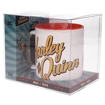 Taza Harley Quinn Vintage DC Bombshells Cerámica 325 mls