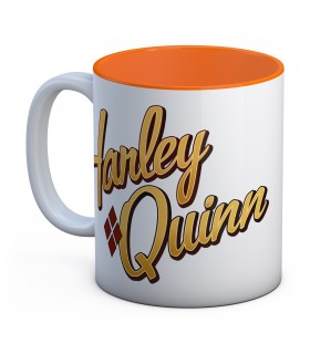 Taza Harley Quinn Vintage DC Bombshells Cerámica 325 mls