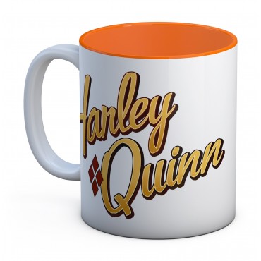 Taza Harley Quinn Vintage DC Bombshells Cerámica 325 mls