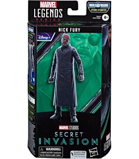 Figura Nick Fury Secret Invasion Marvel Legends Articulada 15 cms