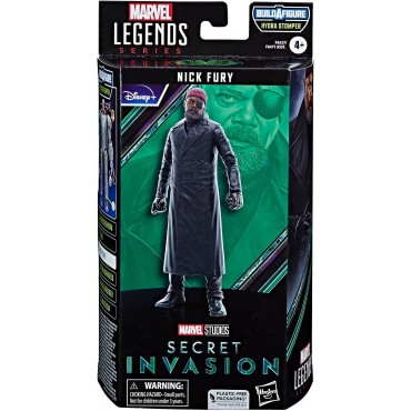 Figura Nick Fury Secret Invasion Marvel Legends Articulada 15 cms