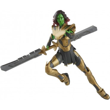 Figura Warrior Gamora What If…? Marvel Legends Articulada 15 cms