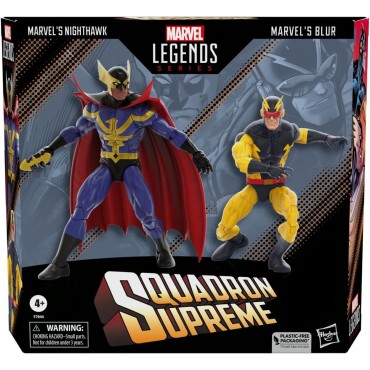 Set Figuras Nightahwk Y Blur Marvel Legends Articuladas 15 cms