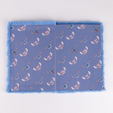 Cuaderno Con Pelo Stitch Lilo & Stitch Disney A5