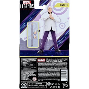 Figura Kingpin Hawkeye Marvel Legends Articulada 15 cms