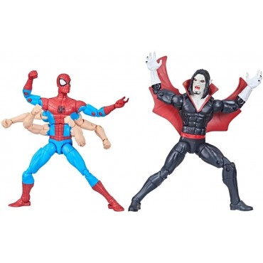 Set Figuras Spider-Man Vs Morbius The Amazing Spider-Man Marvel Legends Articuladas 15 cms