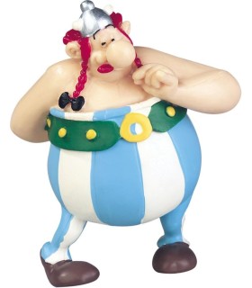Figura Obélix Con Ramo De Flores Astérix Y Obélix 8 cms