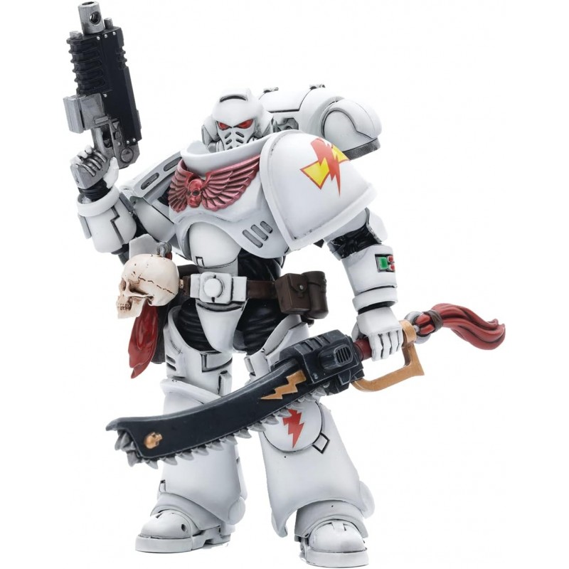 Figura White Scars Assault Intercessor Brother Batjargal Warhammer 40000 Articulada 12 cms